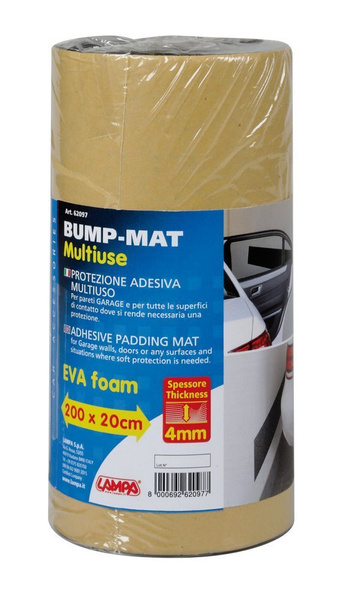 Selvklæbende skumplade 4 mm 200x20 cm EVA