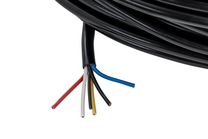 El-kabel HYBSZ YLY-S 5x0,75 femleder - 1m