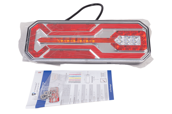 TT Technology TT.12514 LED baglygte, 5 funktioner, universal