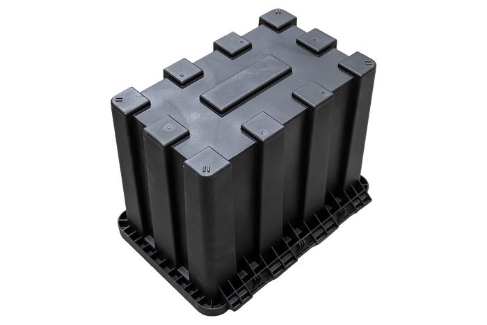 OUTLET Værktøjskasse DAKEN 81102 JUST 500x350x400mm 40l