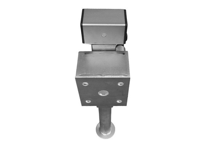 UNITRAILER D-110.000.049 forlængelig krumtapstøtte til 1300 kg fladvogn 410-645 mm