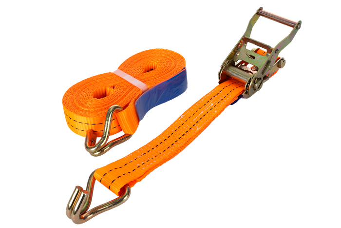 UNITRAILER 8m/35mm/2t orange transportbånd med strammer
