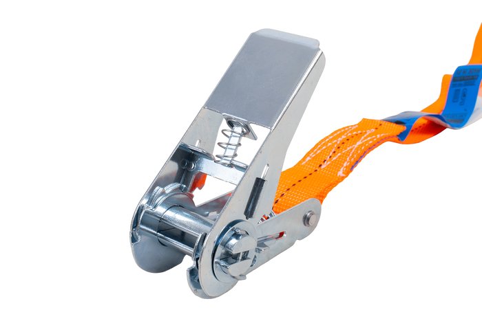 HILLS 5m/25mm/1t orange rem i ét stykke med strammer