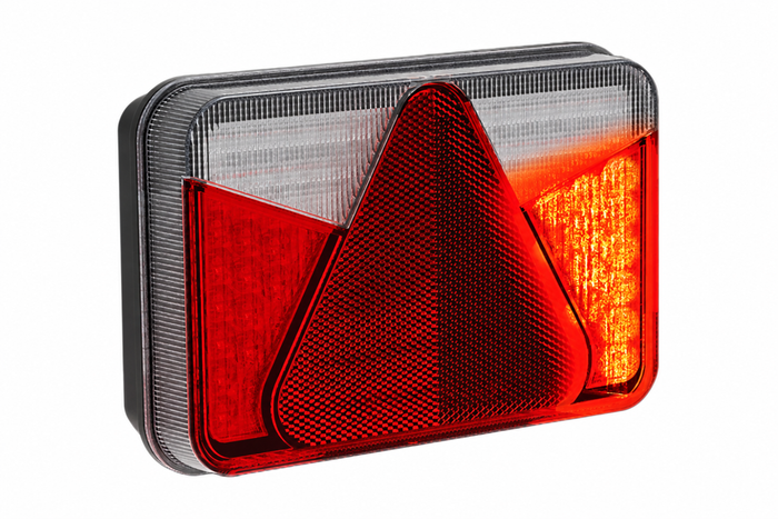 ASPÖCK MULTILED V baglygte 5 funktioner venstre