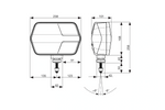 ASPÖCK LuxLED II LED forlygte 7 funktioner 6-benet DEUTSCH DT06-6S højre