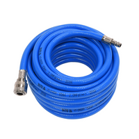 YATO YT-24224 forstærket PVC pneumatisk slange med hurtigkoblinger 10 mm × 10 m