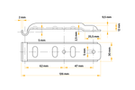 UNITRAILER Z-02/BVG 10-B sideanhængerholder til anhængertræk