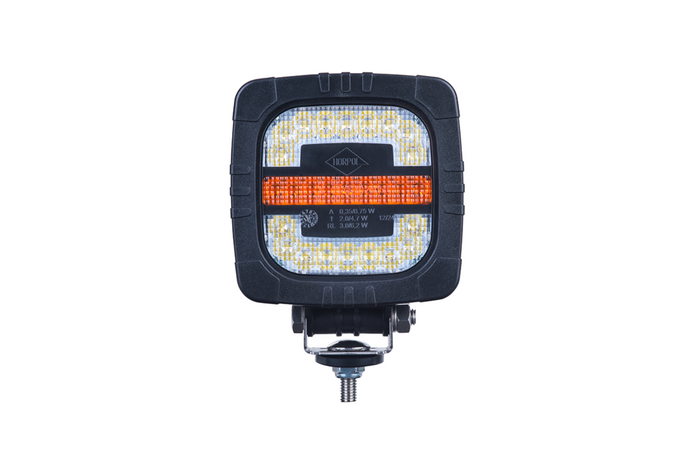 HORPOL ROCA LZD 2805 LED forlygte 3 funktioner universal med holder