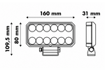 LED arbejdslampe reflektor LAYTZ LY7304 66xLED 5800lm rektangulær