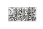 YATO YT-36460 aluminium nittemøtriksæt, størrelse M3-M10, 150 dele