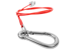 Nødsikkerhedsreb KNOTT breakaway med karabinhage 1055 mm